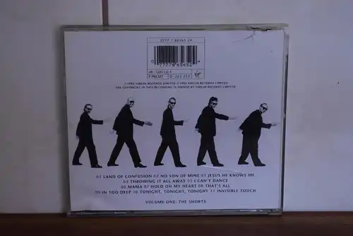 Genesis ‎– Live / The Way We Walk (Volume One: The Shorts)