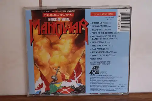 Manowar ‎– Kings Of Metal