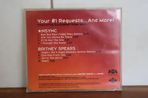 NSYNC / Britney Spears ‎– Your #1 Requests...And More!