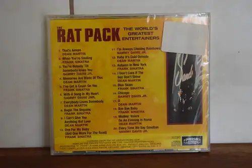 Dean Martin, Frank Sinatra, Sammy Davis Jr. ‎– The Rat Pack (20 Songs From The World's Greatest Entertainers)