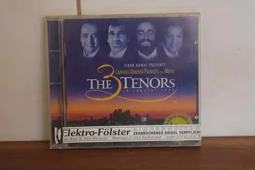 Tibor Rudas presents Carreras - Domingo - Pavarotti With Mehta ‎– The 3 Tenors In Concert 1994
