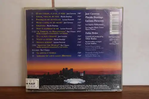 Tibor Rudas presents Carreras - Domingo - Pavarotti With Mehta ‎– The 3 Tenors In Concert 1994