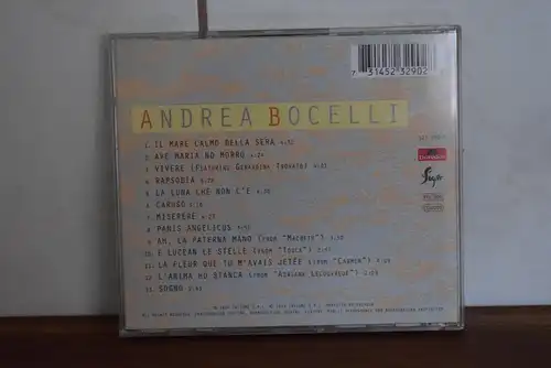 Andrea Bocelli ‎– Il Mare Calmo Della Sera