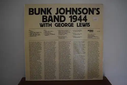 Bunk Johnson's Band With George Lewis  ‎– 1944