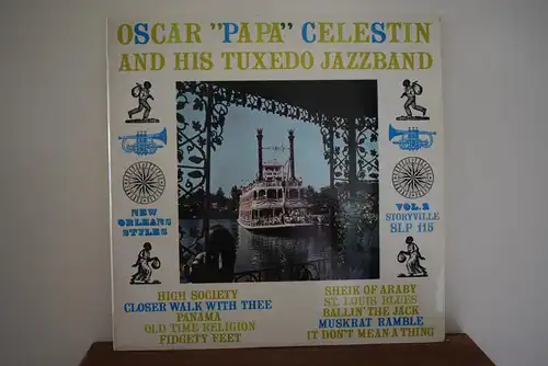 Oscar "Papa" Celestin And His Tuxedo Jazzband ‎– New Orleans Styles Vol. 2