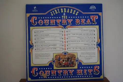 Jiří Brabec & The Country Beat ‎– 12 Golden Country Hits