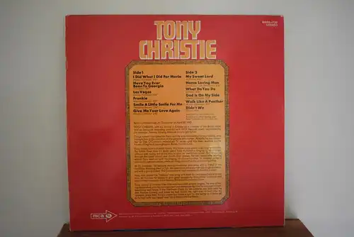 Tony Christie ‎– Las Vegas