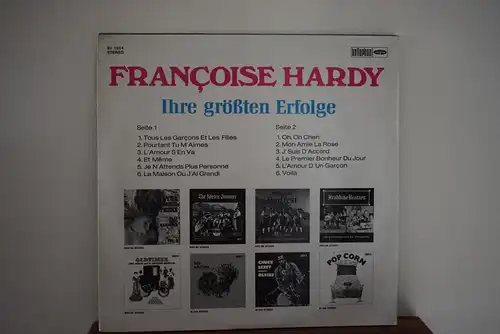Françoise Hardy ‎– Ihre Größten Erfolge