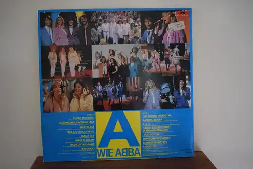 ABBA ‎– A Wie ABBA (Die Grössten Erfolge Von »Waterloo« Bis »Super Trouper«)