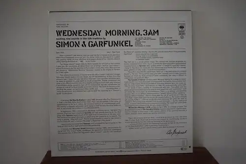 Simon & Garfunkel ‎– Wednesday Morning, 3 A.M.