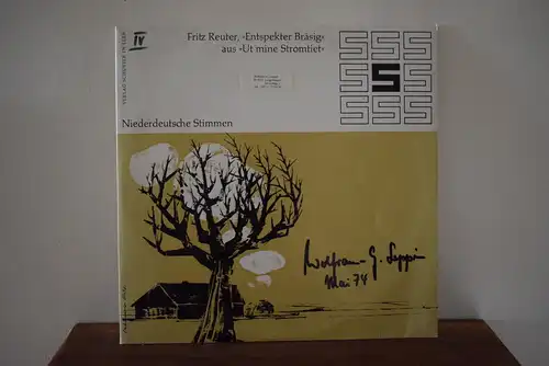Fritz Reuter – Entspekter Bräsig
