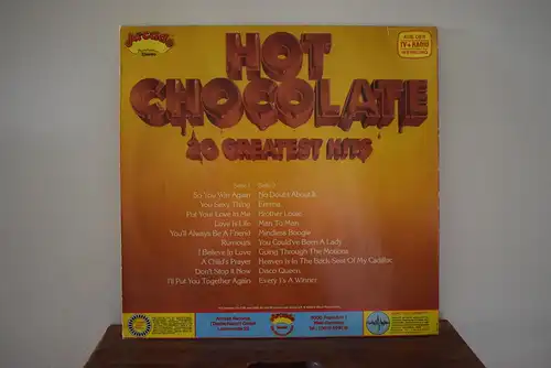 Hot Chocolate ‎– 20 Greatest Hits