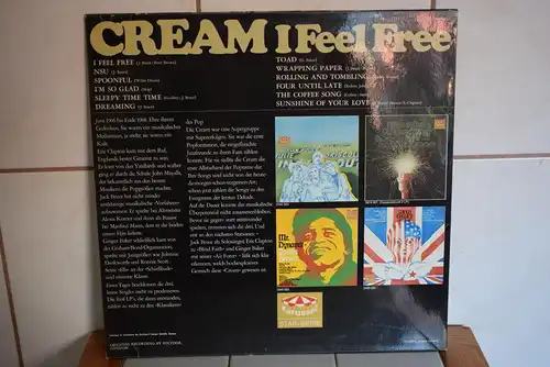 Cream  ‎– I Feel Free