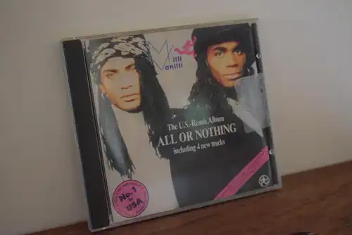 Milli Vanilli – All Or Nothing - The U.S. Remix Album