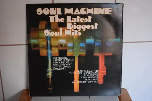 Soul Machine - The Latest Biggest Soul Hits " Schöner Soul Sampler mit aufwendigem Cover von 1969 in sehr gutem Zustand"