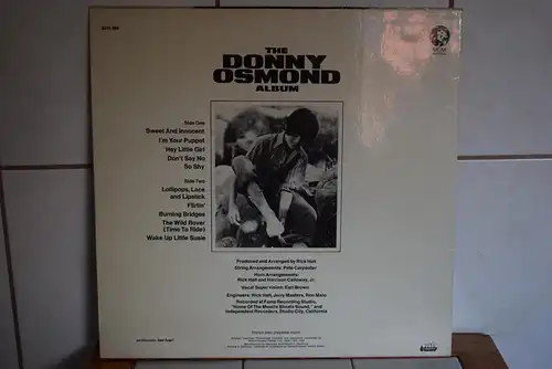 Donny Osmond ‎– The Donny Osmond Album