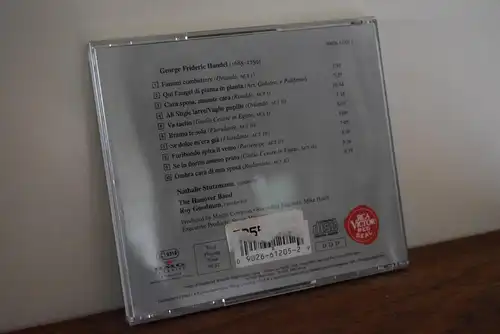 Nathalie Stutzmann, Handel, The Hanover Band, Roy Goodman ‎– Opera Arias
