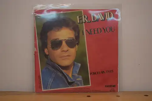 F.R. David ‎– I Need You