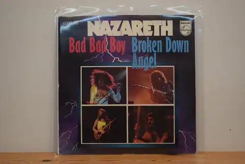 Nazareth  ‎– Bad Bad Boy / Broken Down Angel