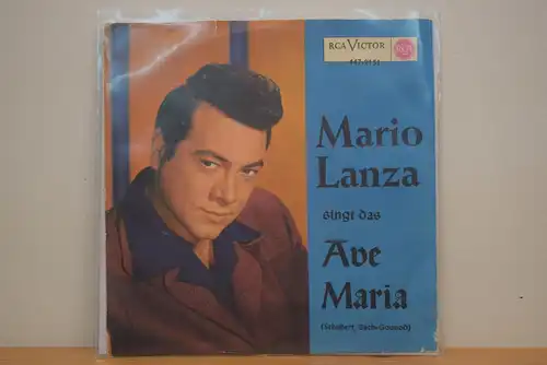 Mario Lanza ‎– Mario Lanza Singt Das Ave Maria