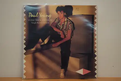 Paul Young ‎– Come Back And Stay (Single Remix Version)