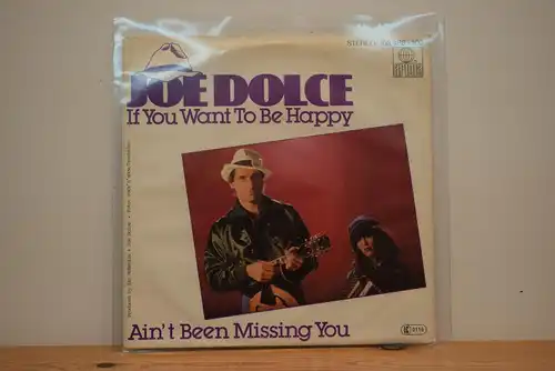 Joe Dolce ‎– If You Want To Be Happy / Ain't Been Missing You