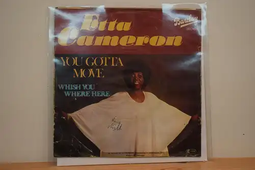 Etta Cameron ‎– You Gotta Move