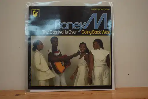 Boney M. ‎– The Carnival Is Over / Going Back West