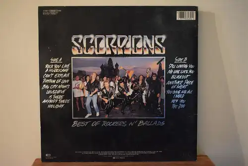 Scorpions ‎– Best Of Rockers N' Ballads
