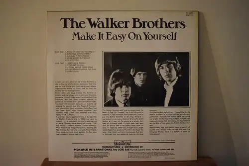 The Walker Brothers ‎– Make It Easy On Yourself