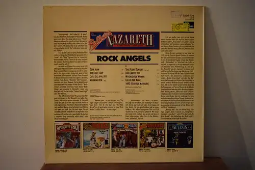 Nazareth ‎– Reflection - Rock Angels