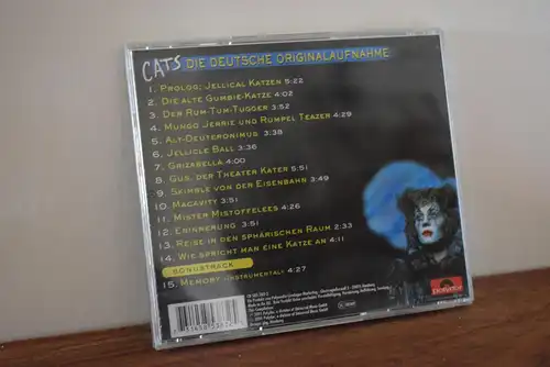 Andrew Lloyd Webber ‎– Cats - Die Deutsche Originalaufnahme