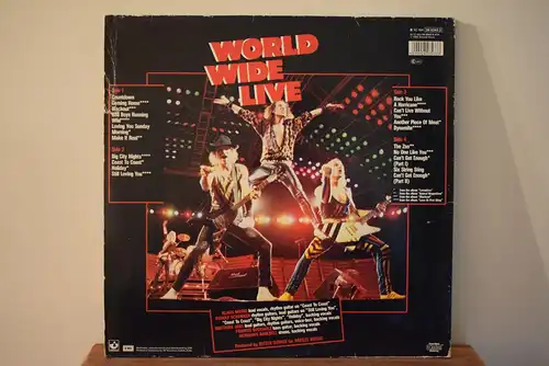 Scorpions ‎– World Wide Live