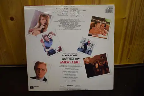 John Barry ‎– A View To A Kill (Original Motion Picture Soundtrack)