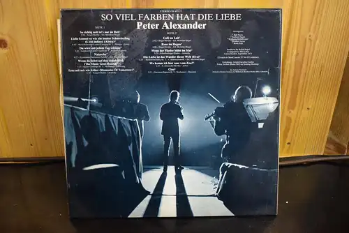 Peter Alexander ‎– So Viel Farben Hat Die Liebe