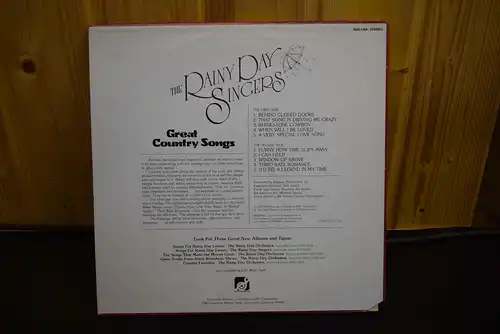 The Rainy Day Singers ‎– Great Country Songs