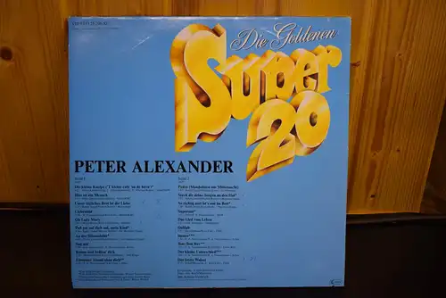 Peter Alexander ‎– Die Goldenen Super 20