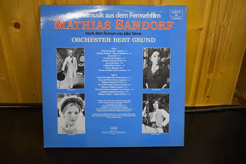 Orchester Bert Grund ‎– Originalmusik Aus Dem Fernsehfilm Mathias Sandorf