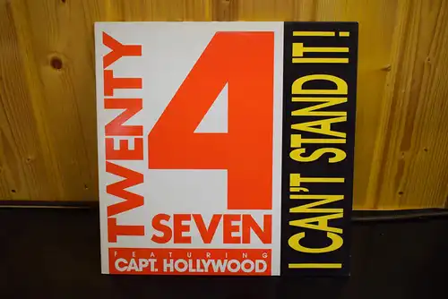 Twenty 4 Seven Featuring Capt. Hollywood ‎– I Can't Stand It!