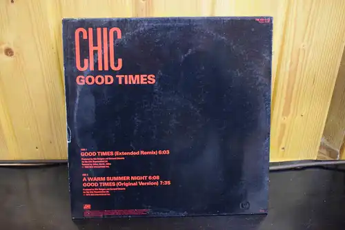 Chic ‎– Good Times (Extended Remix '88)