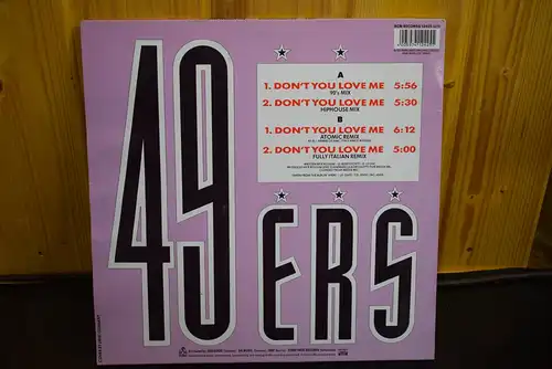 49ers ‎– Don't You Love Me