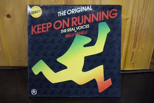 The Real Voices Of Milli Vanilli ‎– Keep On Running (Remix)