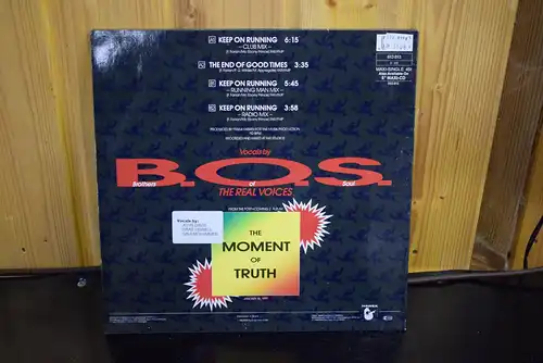 The Real Voices Of Milli Vanilli ‎– Keep On Running (Remix)