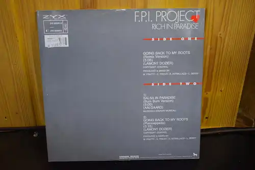 F.P.I. Project ‎– Rich In Paradise "Going Back To My Roots" (Remix)