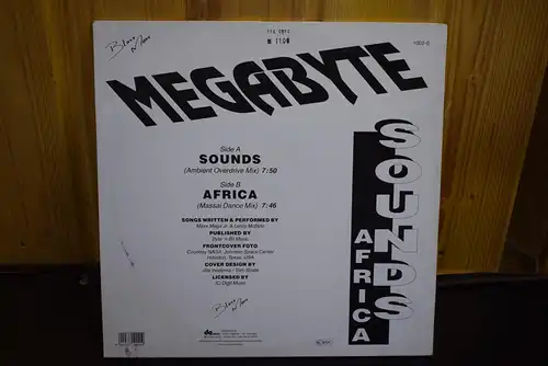 Megabyte  ‎– Sounds "Kleinserie , Sammlerstück in sehr gutem Zustand "
