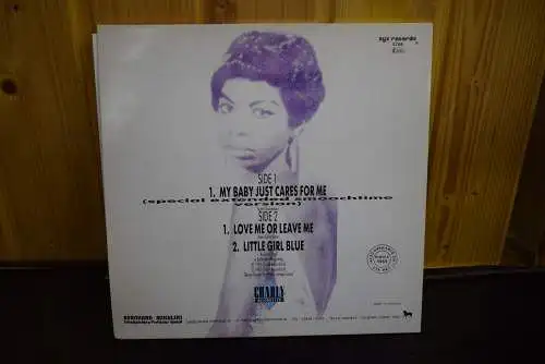 Nina Simone ‎– My Baby Just Cares For Me