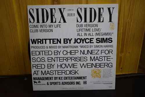 Joyce Sims ‎– Come Into My Life