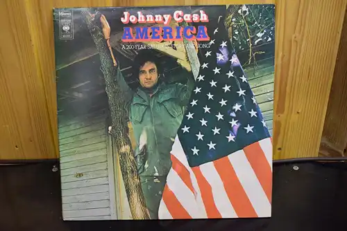Johnny Cash ‎– America - A 200-Year Salute In Story And Song