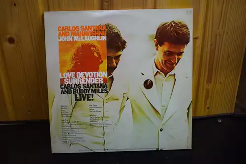 Carlos Santana And Buddy Miles And Mahavishnu John Mclaughlin ‎– Live! / Love Devotion Surrender