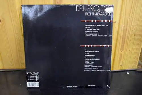 F.P.I. Project ‎– Rich In Paradise